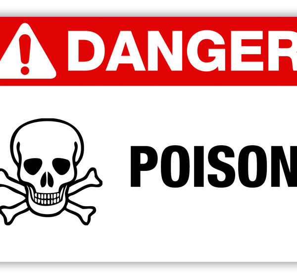 Danger - Poison Label - PHS Safety