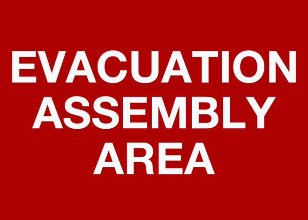 Evacuation Assembly Area (Wall)