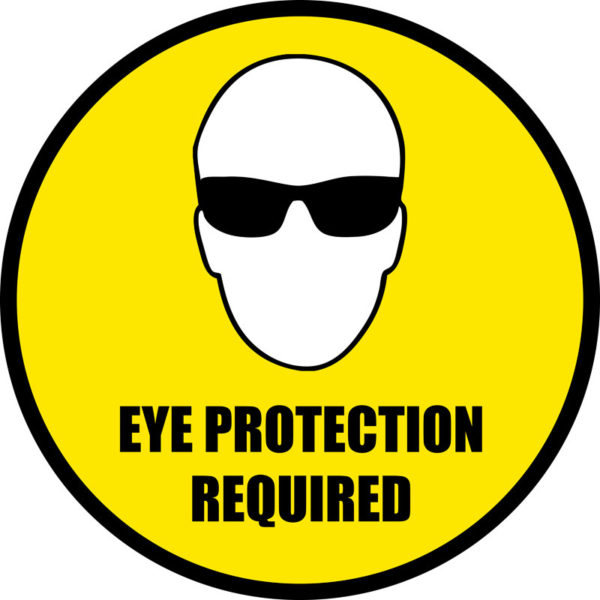 Eye Protection Required