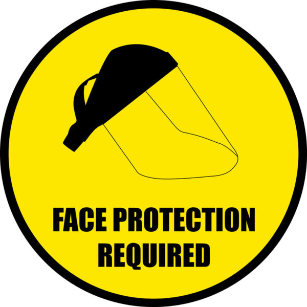 Face Protection Required