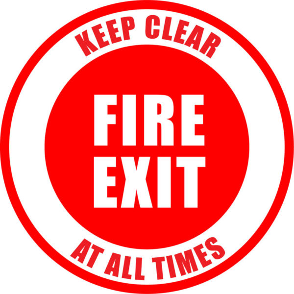 Fire Exit – Keep Clear