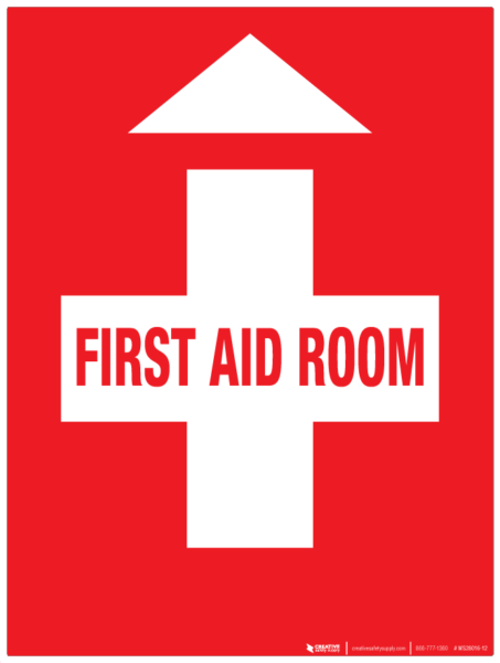 First Aid Room – Wall Sign