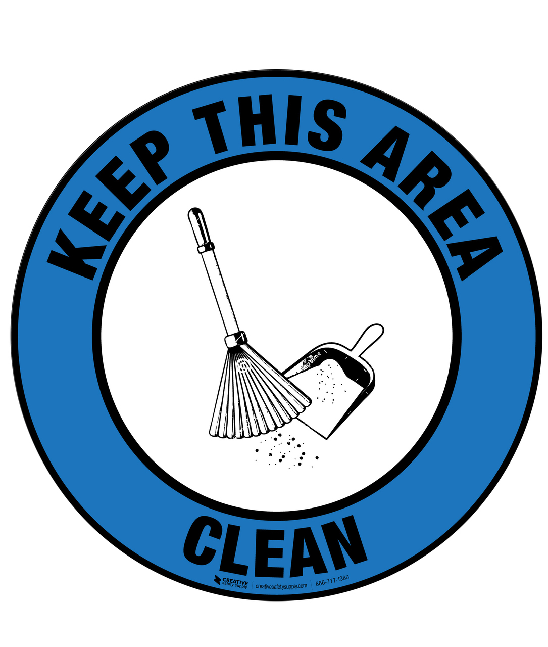 floor-sign-keep-area-clean-phs-safety