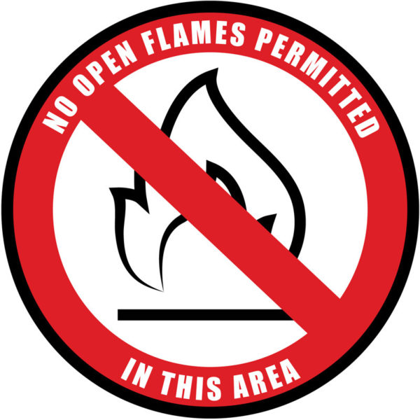 No Open Flames