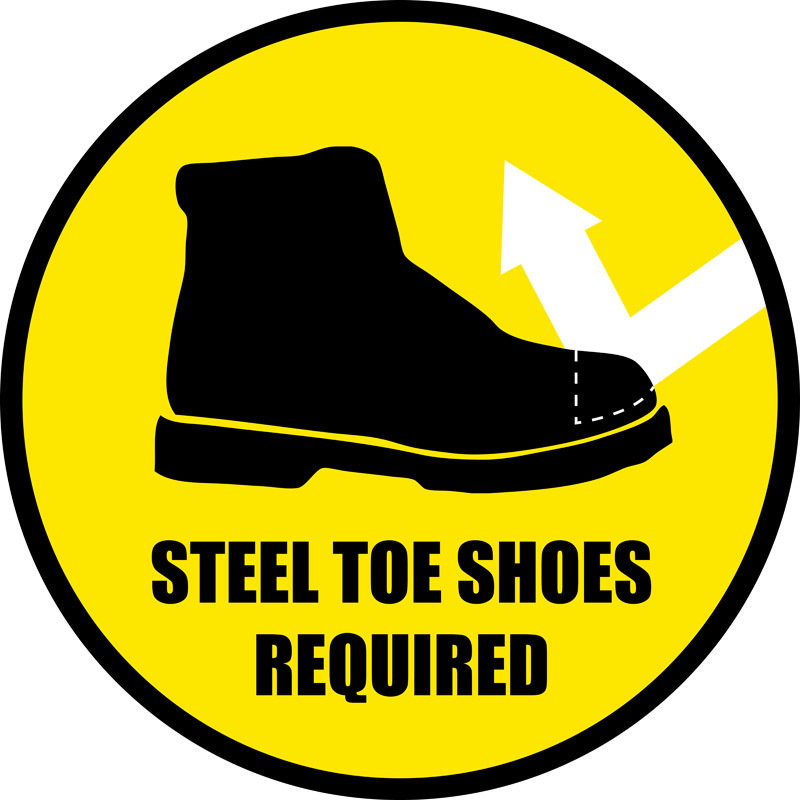 Steel Toe Shoes Required PHS Safety